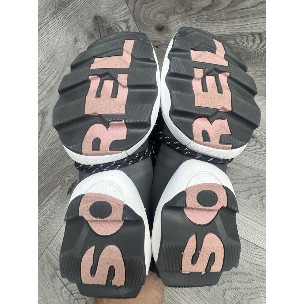 Sorel Kinetic Impact Black White Lace Running Shoes Womens Size 7 LL4918-010 - Picture 5 of 11